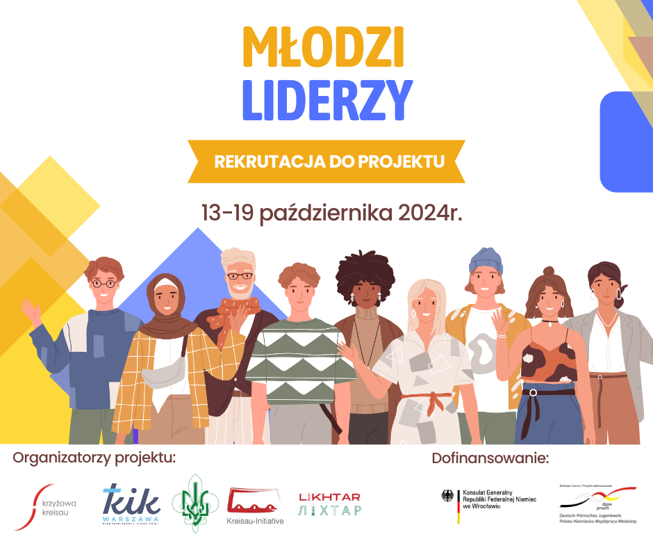 Młodzi Liderzy -polsko-niemiecko-ukraińska wymiana osób pracujących z dziećmi i młodzieżą z doświadczeniem uchodźstwa, migracji albo przesiedlenia wewnętrznego.